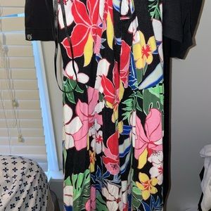 Floral Print Ladies Romper